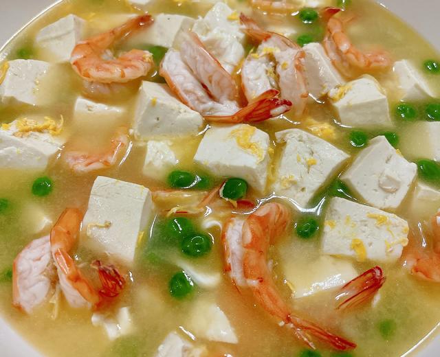 鲜虾豆腐汤（超鲜超简单）的做法
