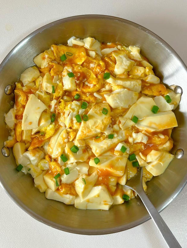 豆腐抱蛋🥚l减脂期吃它 真的绝了的做法