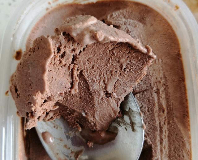 无蛋无水无冰渣，超简单巧克力冰淇淋